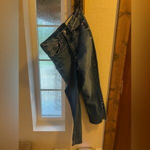 Rag & Bone Nina High Rise angle flare indigo sz 27